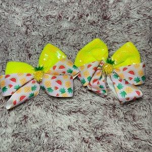 Watermelon bows